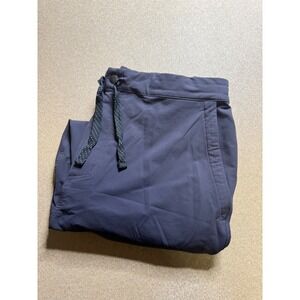 Patagonia‎ Mens XL Jogger Pants Gray Drawstring Elastic Waist Travel Casual
